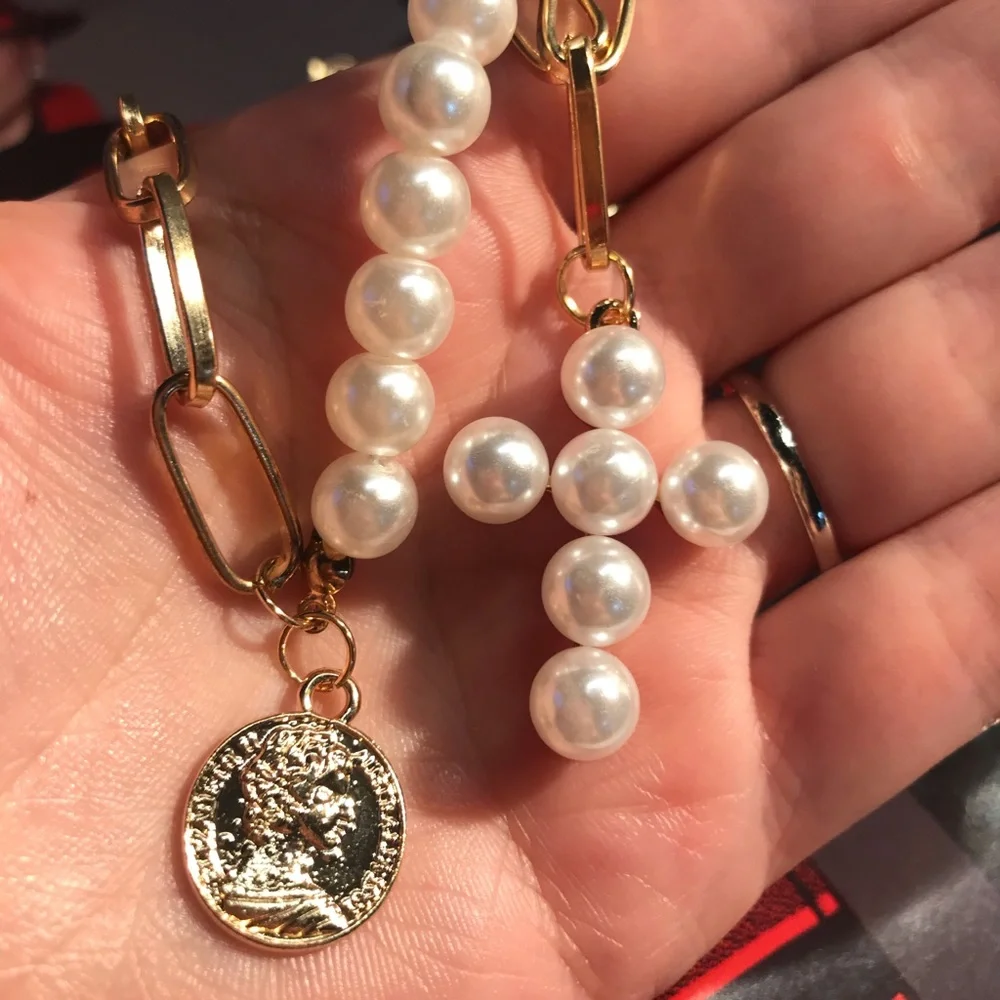 🌟 Fashion Faux Pearl Set of Two Necklaces